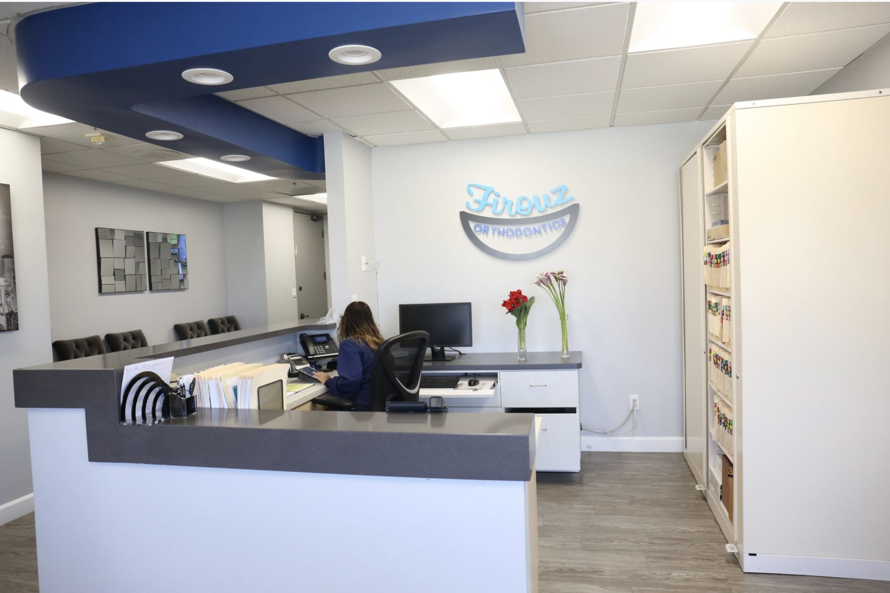 Inside area of Firouz Orthodontics, the best orthodontist specialist, Firouz orthodontics.